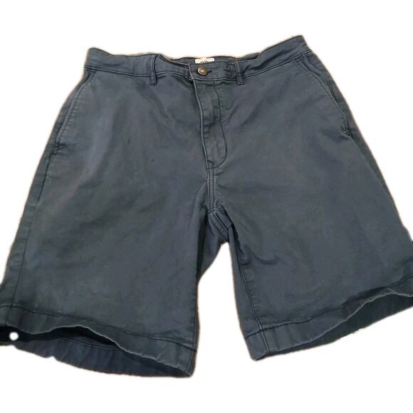 Flint and Tinder Chino Shorts Mens 32 Navy Blue - Picture 1 of 5